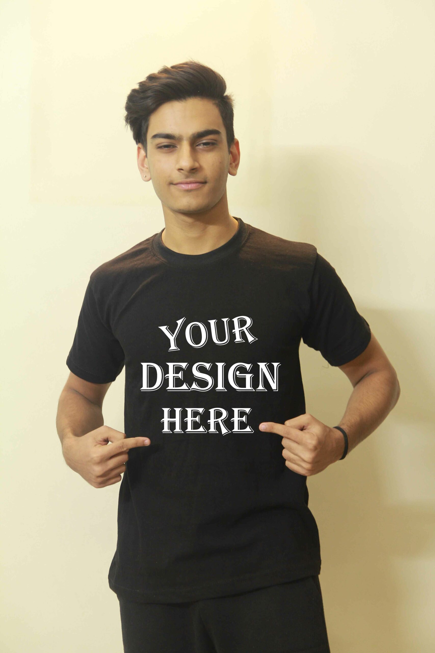 Round Neck Make Your Own Design T-shirt