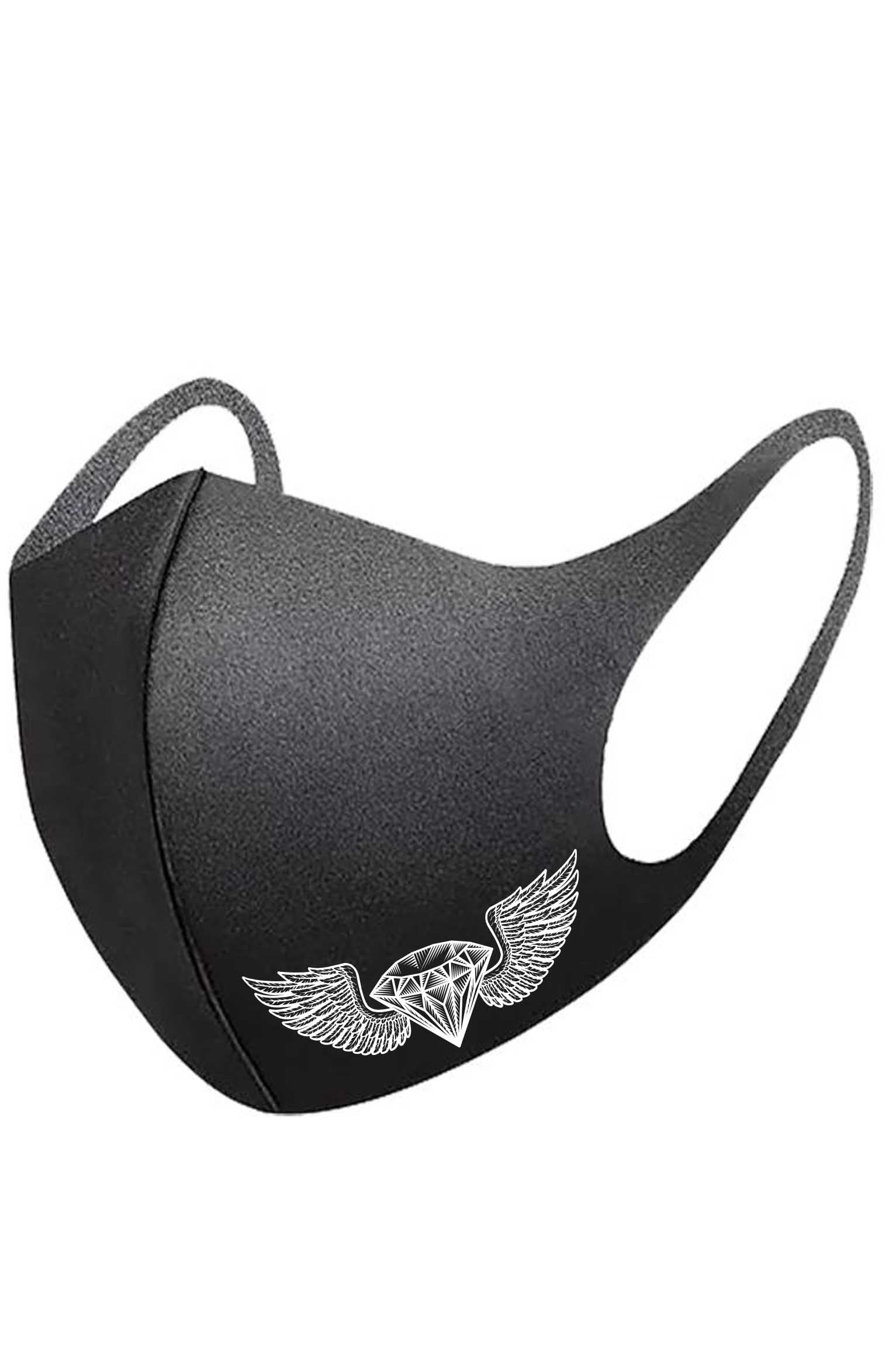 Diamond Wings GTA Stretchable Fabric Faithful Printed Reusable Face Mask