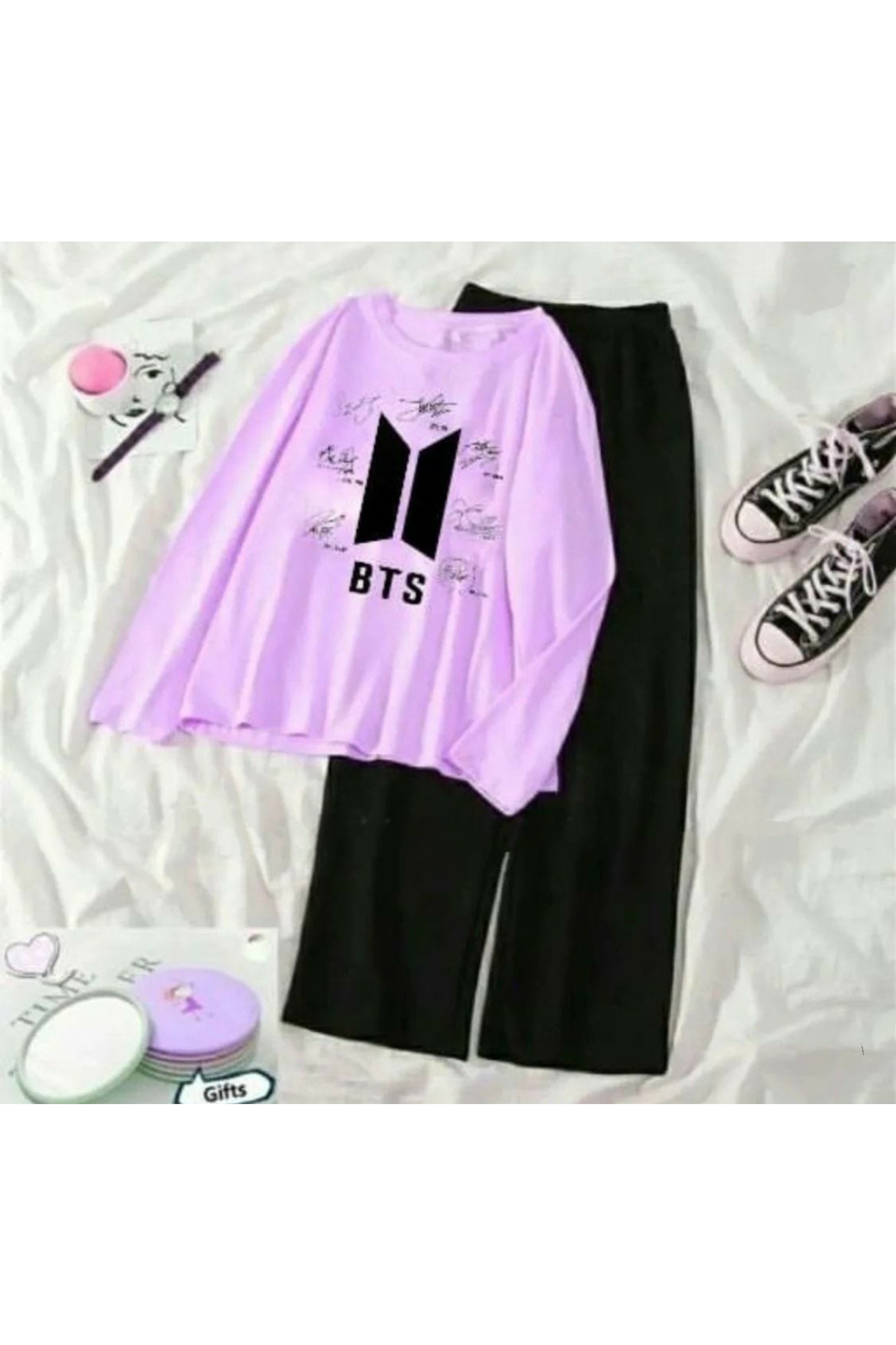Signature BTS for Casual Wear Printed Tracksuit