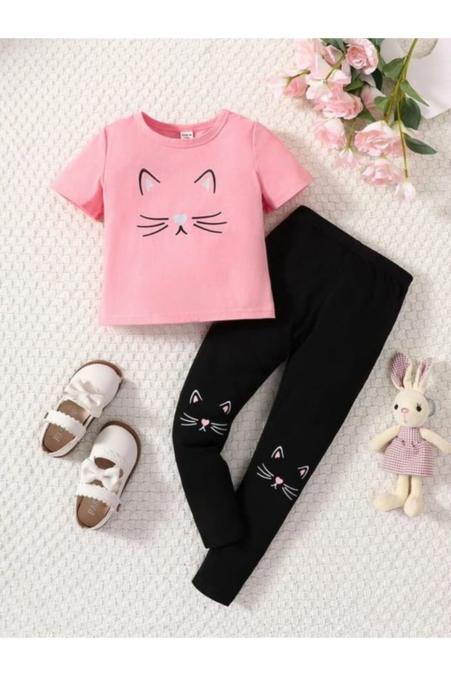 Marvelous Cat & Whiskers Printed Tracksuit for Women