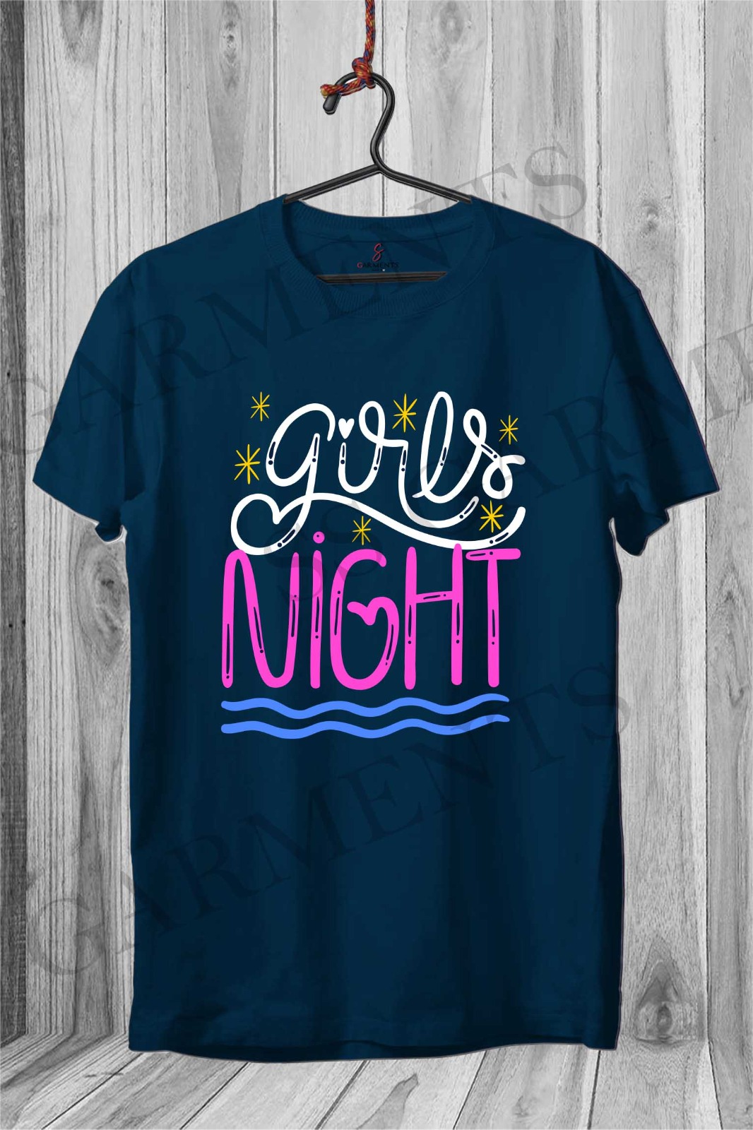 Printed T shirt Night Suit for Women