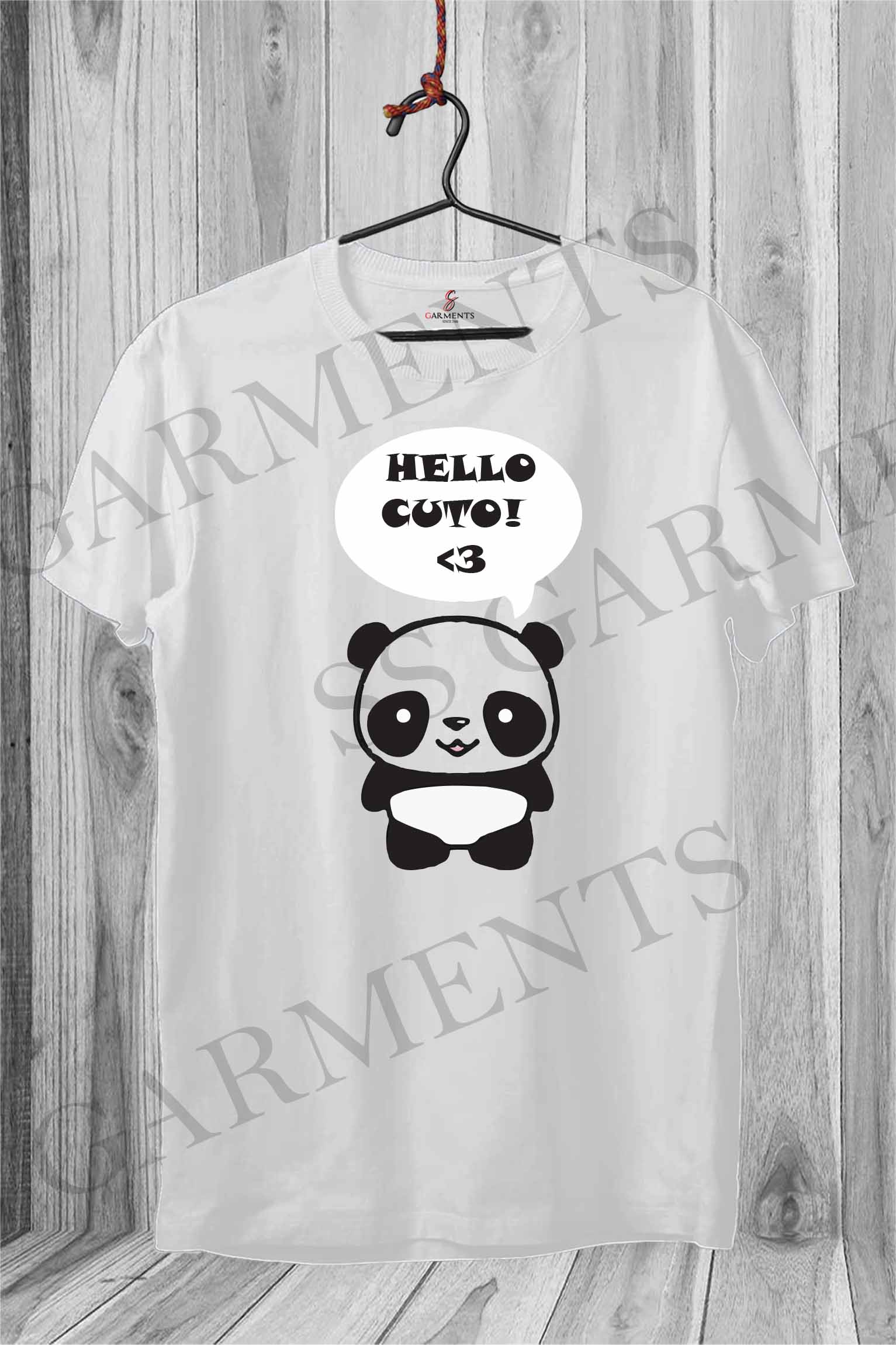 cute lovely panda t shirt for women